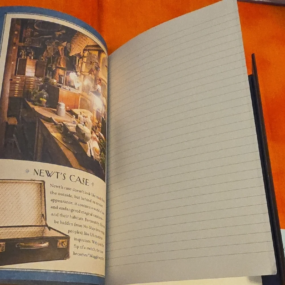 Newt Scamander Brown Hardcover Ruled Journal